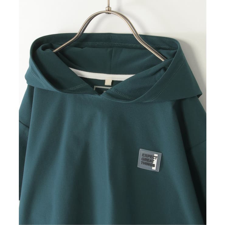 【親子コーデ】冷感6分袖レイヤードパーカー（120~160cm） | ikka  | 詳細画像21 