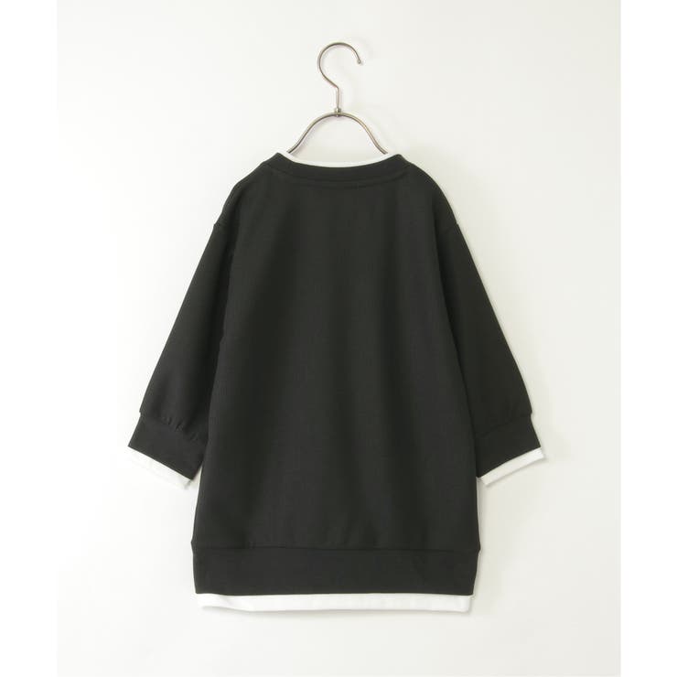 【親子コーデ】ピケレイヤード7分袖Tトレ（120~160cm） | ikka  | 詳細画像13 