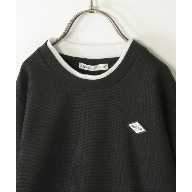 【親子コーデ】ピケレイヤード7分袖Tトレ（120~160cm） | ikka  | 詳細画像17 