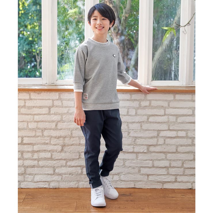 【親子コーデ】ピケレイヤード7分袖Tトレ（120~160cm） | ikka  | 詳細画像4 