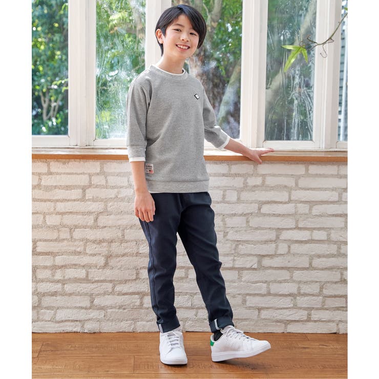 【親子コーデ】ピケレイヤード7分袖Tトレ（120~160cm） | ikka  | 詳細画像6 