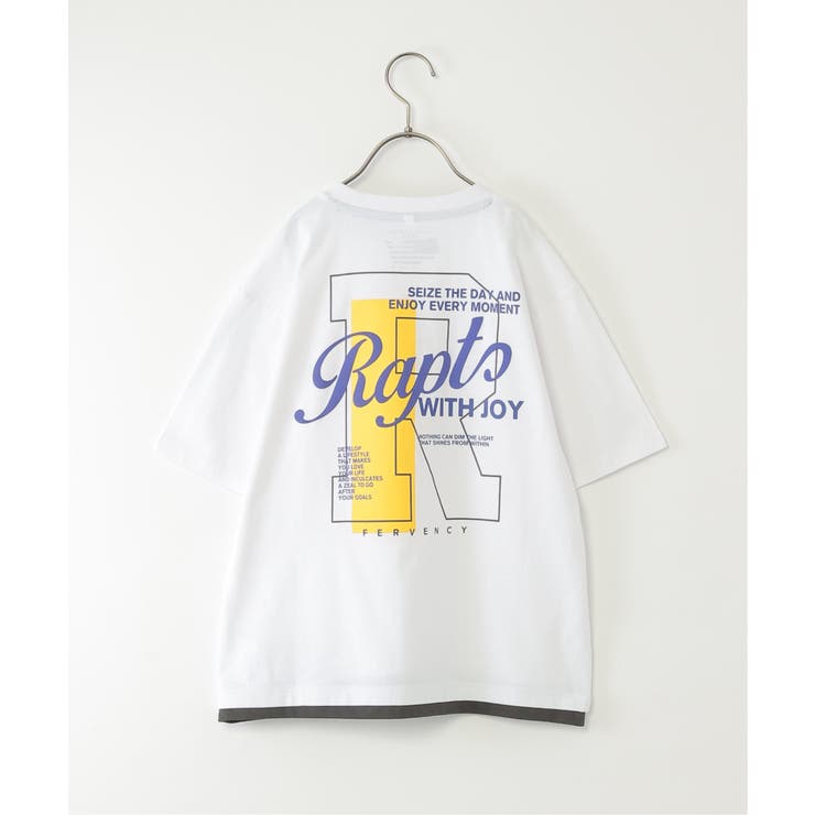 【接触冷感】裾レイヤードプリントTシャツ（120~160cm） | ikka  | 詳細画像33 