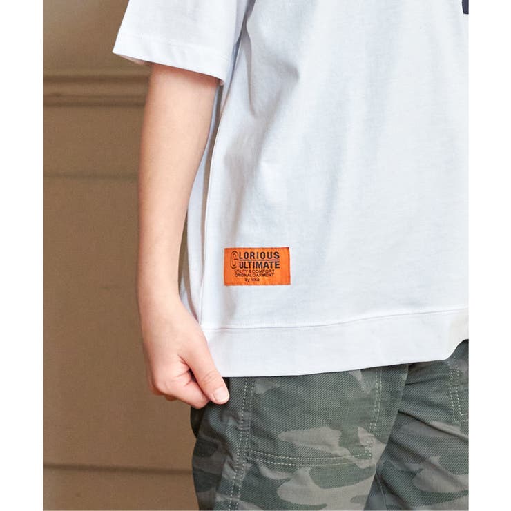 冷感異素材ポケ付きTシャツ（120~160cm） | ikka  | 詳細画像6 