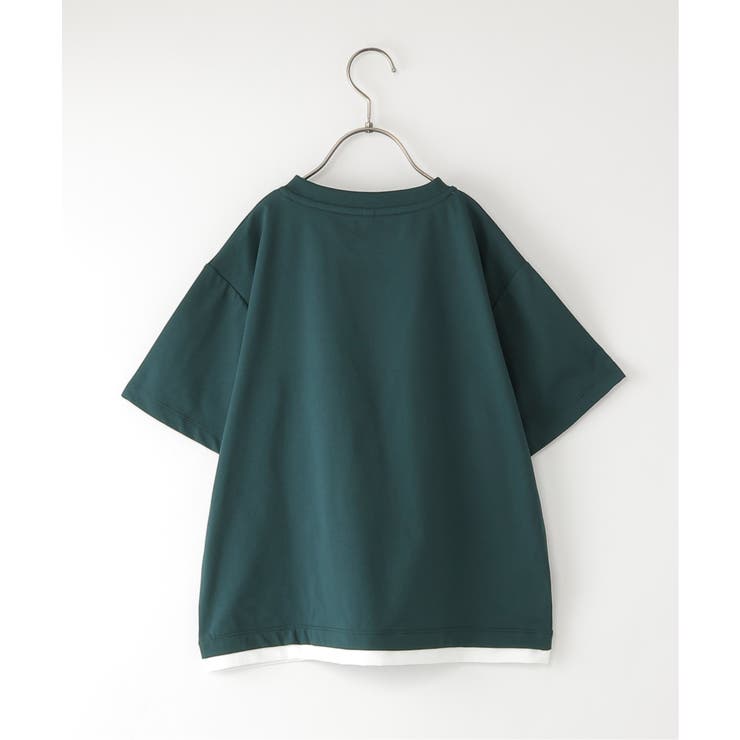 【親子コーデ】冷感ロープ襟プリントTシャツ（120~160cm） | ikka  | 詳細画像2 