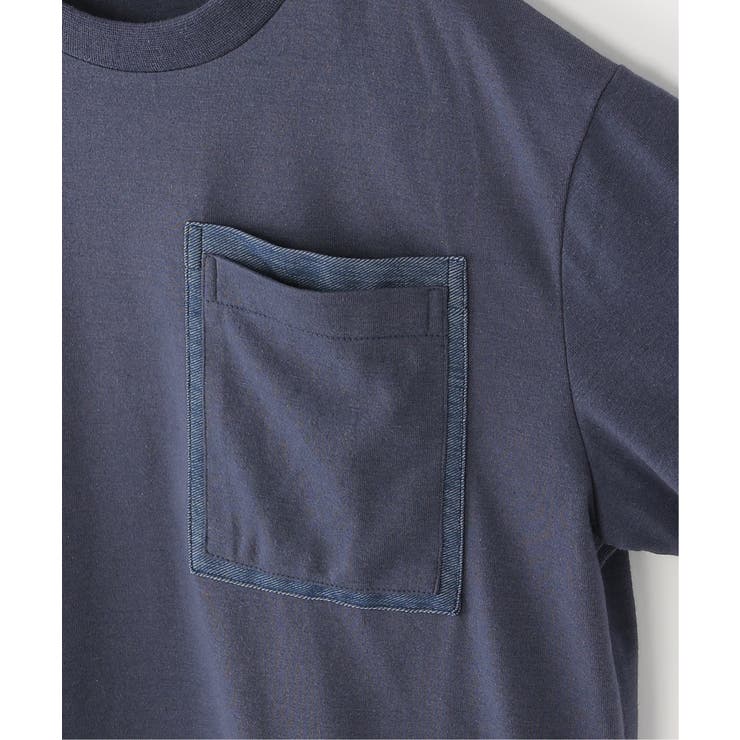 デニムライクMIX BIGポケTシャツ（120~160cm） | ikka  | 詳細画像6 