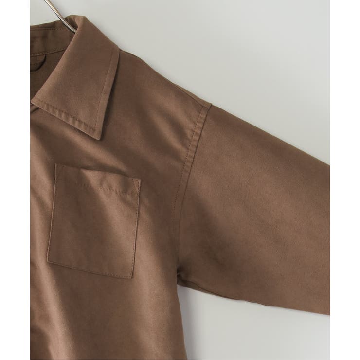 【親子コーデ】フェイクスエードシャウター（110~160cm） | ikka  | 詳細画像9 