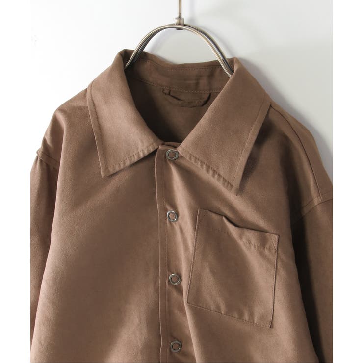 【親子コーデ】フェイクスエードシャウター（110~160cm） | ikka  | 詳細画像12 