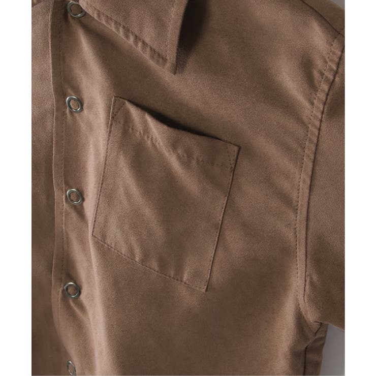 【親子コーデ】フェイクスエードシャウター（110~160cm） | ikka  | 詳細画像14 