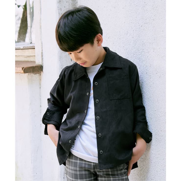 【親子コーデ】フェイクスエードシャウター（110~160cm） | ikka  | 詳細画像3 