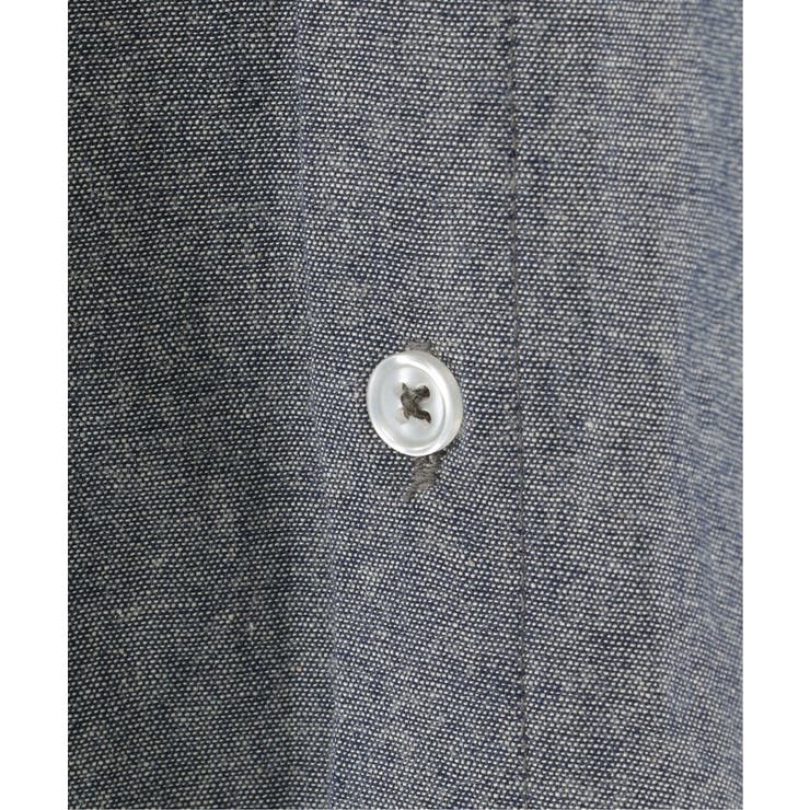 【親子コーデ】シャンブレー5分袖シャツ（120~160cm）  | ikka  | 詳細画像20 