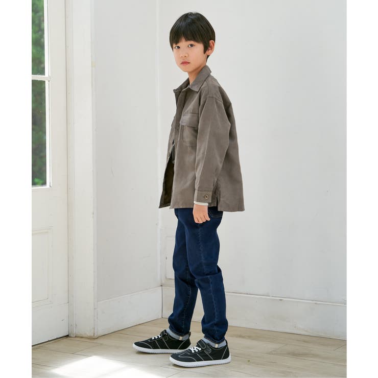【親子コーデ】フェイクスエード／デニムシャウター（110~160cm） | ikka  | 詳細画像20 