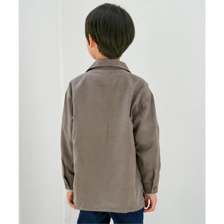 【親子コーデ】フェイクスエード／デニムシャウター（110~160cm） | ikka  | 詳細画像26 