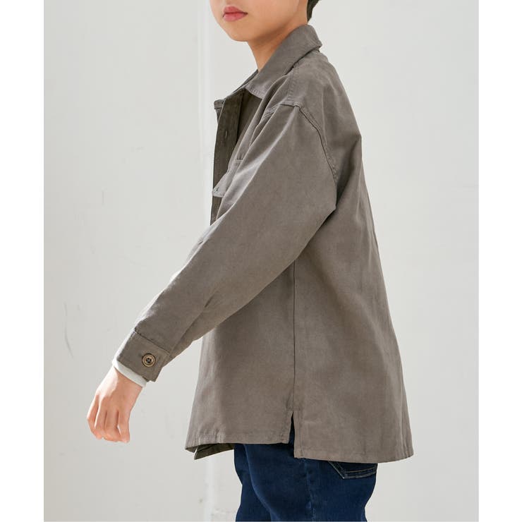 【親子コーデ】フェイクスエード／デニムシャウター（110~160cm） | ikka  | 詳細画像37 