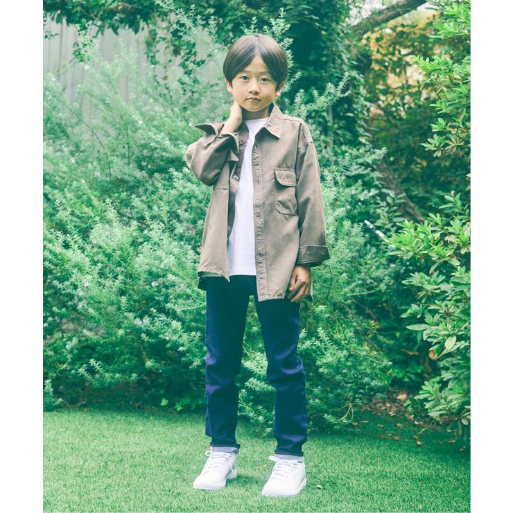 【親子コーデ】フェイクスエード／デニムシャウター（110~160cm） | ikka  | 詳細画像40 