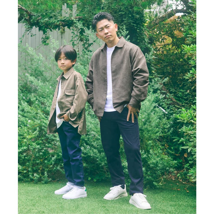 【親子コーデ】フェイクスエード／デニムシャウター（110~160cm） | ikka  | 詳細画像46 