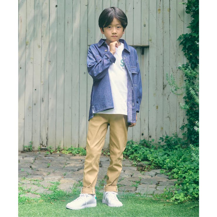 【親子コーデ】フェイクスエード／デニムシャウター（110~160cm） | ikka  | 詳細画像50 