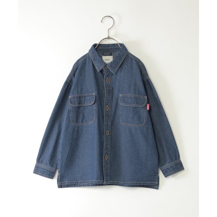 【親子コーデ】フェイクスエード／デニムシャウター（110~160cm） | ikka  | 詳細画像57 