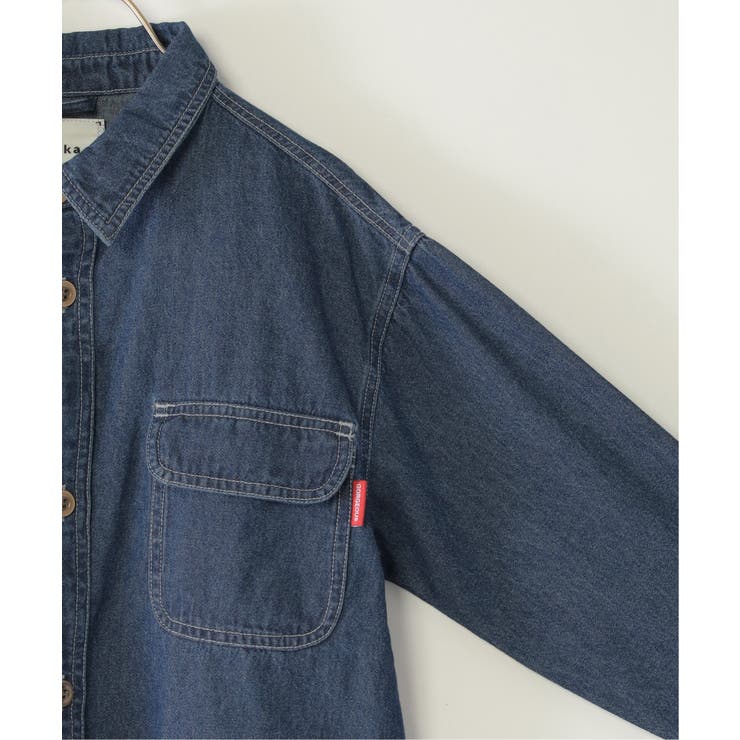 【親子コーデ】フェイクスエード／デニムシャウター（110~160cm） | ikka  | 詳細画像59 