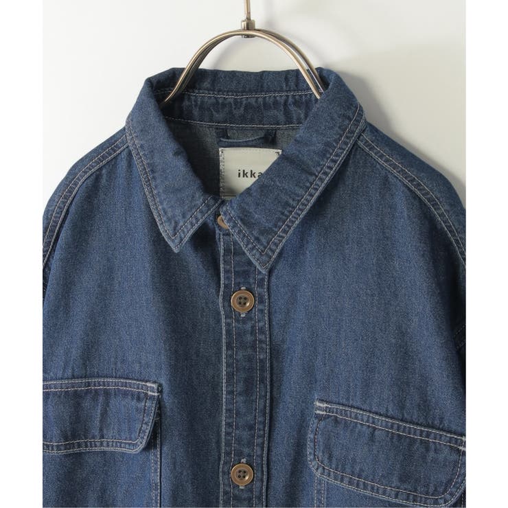 【親子コーデ】フェイクスエード／デニムシャウター（110~160cm） | ikka  | 詳細画像62 