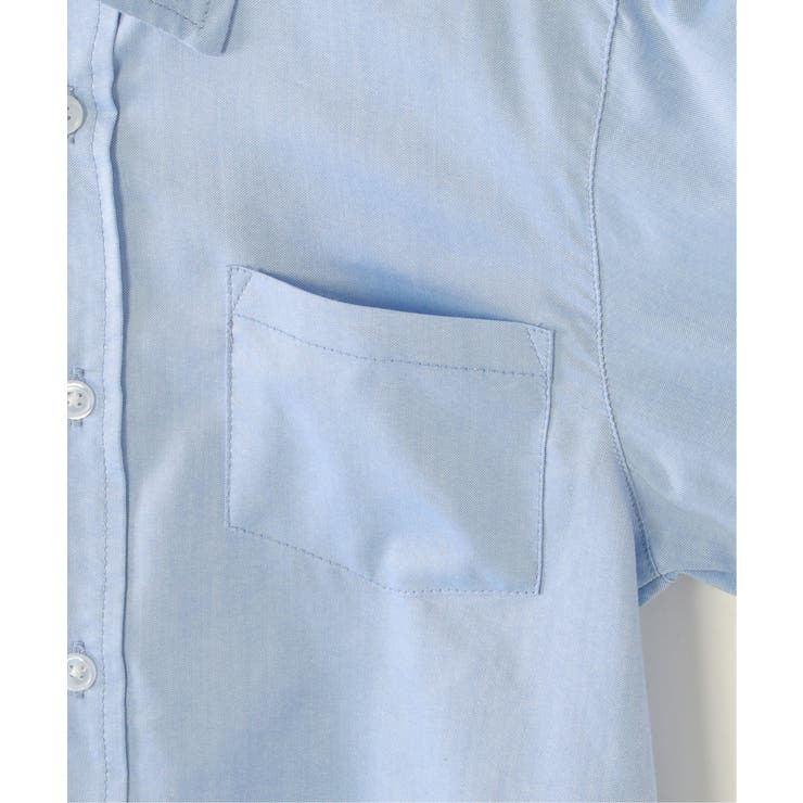 【フォーマル対応】ネクタイ付きダンガリーシャツ（120~160cm） | ikka  | 詳細画像9 