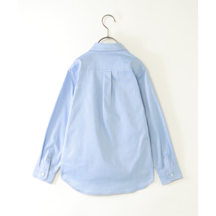 【フォーマル対応】ネクタイ付きダンガリーシャツ（120~160cm） | ikka  | 詳細画像2 