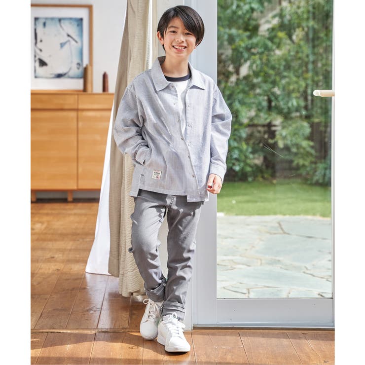 【親子コーデ】サッカースナップシャウター（110~160cm） | ikka  | 詳細画像5 