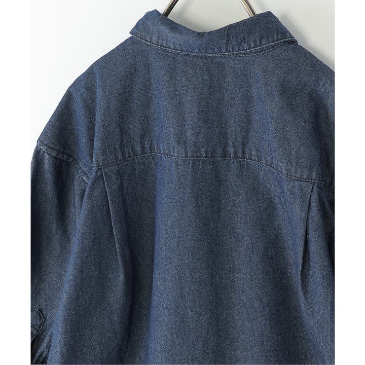 【親子コーデ】リネンライク7分袖2WAYシャツ（110~160cm） | ikka  | 詳細画像18 