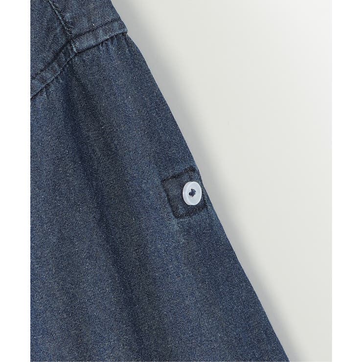 【親子コーデ】リネンライク7分袖2WAYシャツ（110~160cm） | ikka  | 詳細画像20 
