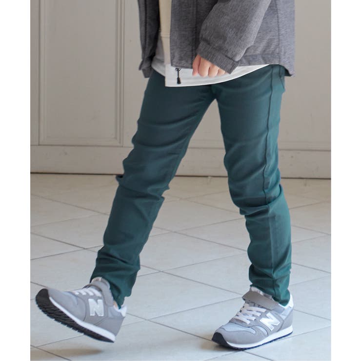 ダークグリーン | 【メディア紹介商品】GOKU楽パンツ ストレッチ B（120~160cm） | ikka 