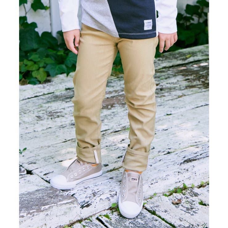 ベージュ | 【メディア紹介商品】GOKU楽パンツ ストレッチ B（120~160cm） | ikka 