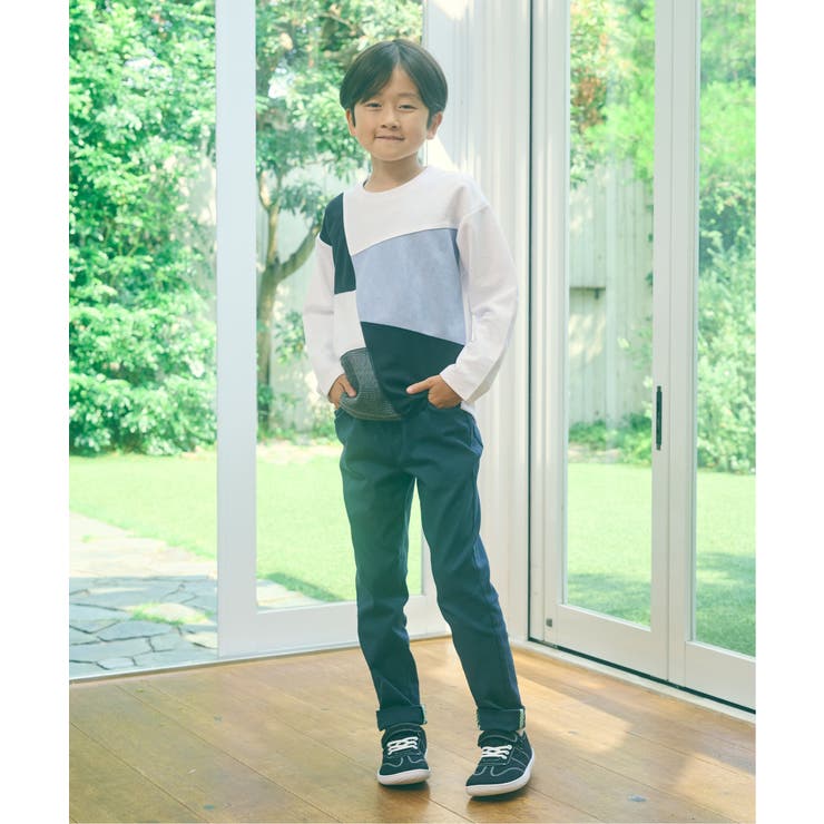 【親子コーデ】GOKU楽パンツ スーパーストレッチ5P（120~160cm） | ikka  | 詳細画像46 