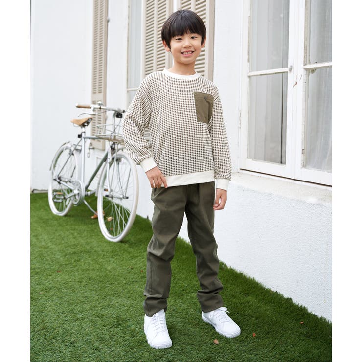 【親子コーデ】GOKU楽パンツ スーパーストレッチ5P（120~160cm） | ikka  | 詳細画像58 