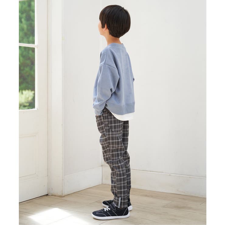 【親子コーデ】GOKU楽パンツ スーパーストレッチ5P（120~160cm） | ikka  | 詳細画像61 