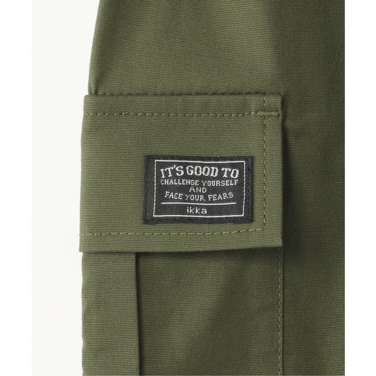 フェイクベルト付きゆるテーパードパンツ（120~160cm） | ikka  | 詳細画像9 