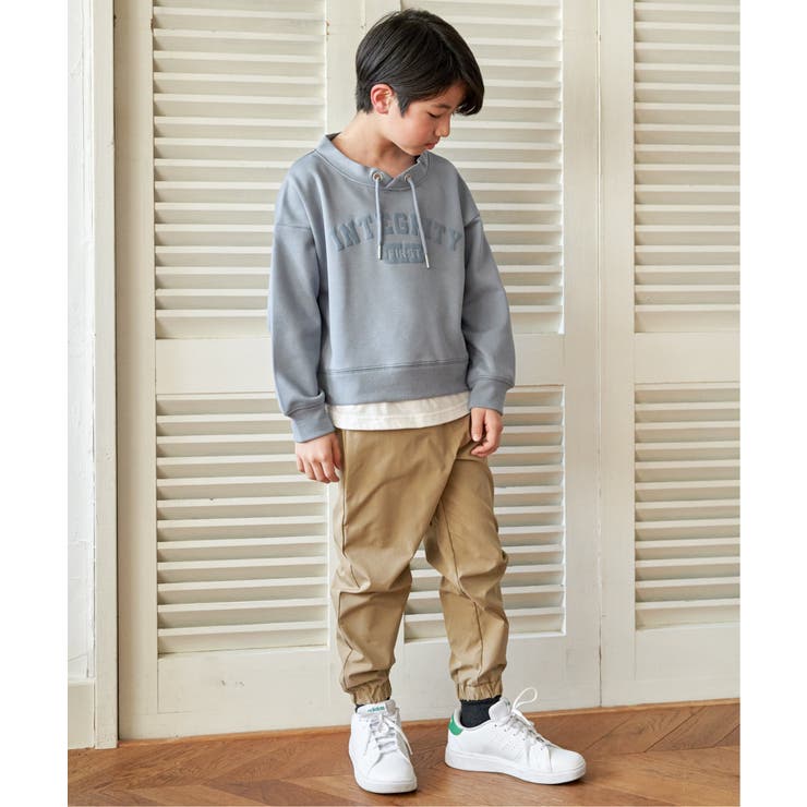 リップジップカーゴジョガーパンツ（120~160cm） | ikka  | 詳細画像8 