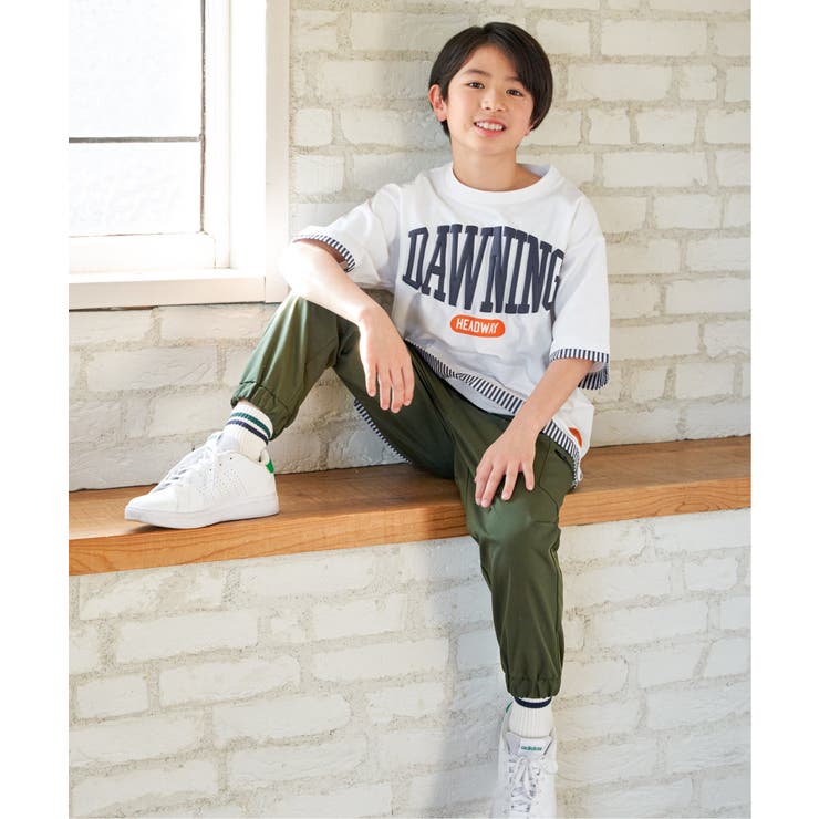 リップジップカーゴジョガーパンツ（120~160cm） | ikka  | 詳細画像12 