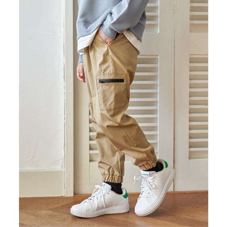 リップジップカーゴジョガーパンツ（120~160cm） | ikka  | 詳細画像6 