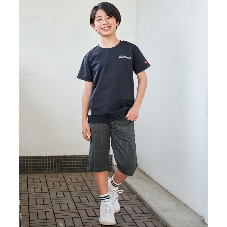 軽量リップ6.5分丈パンツ（120~160cm） | ikka  | 詳細画像11 