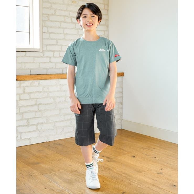 軽量リップ6.5分丈パンツ（120~160cm） | ikka  | 詳細画像14 