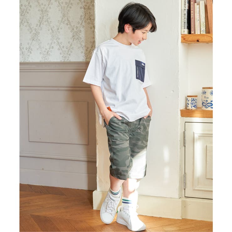 軽量リップ6.5分丈パンツ（120~160cm） | ikka  | 詳細画像21 