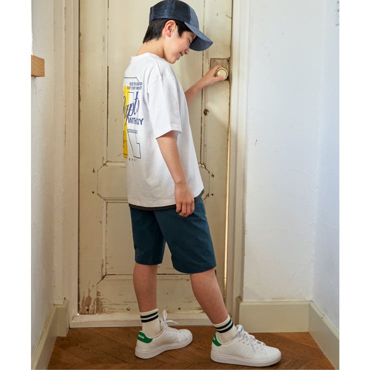 さらっとイージーハーフパンツ（120~160cm） | ikka  | 詳細画像6 