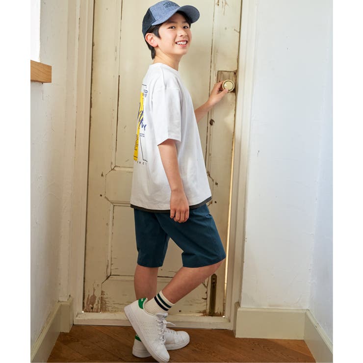 さらっとイージーハーフパンツ（120~160cm） | ikka  | 詳細画像5 