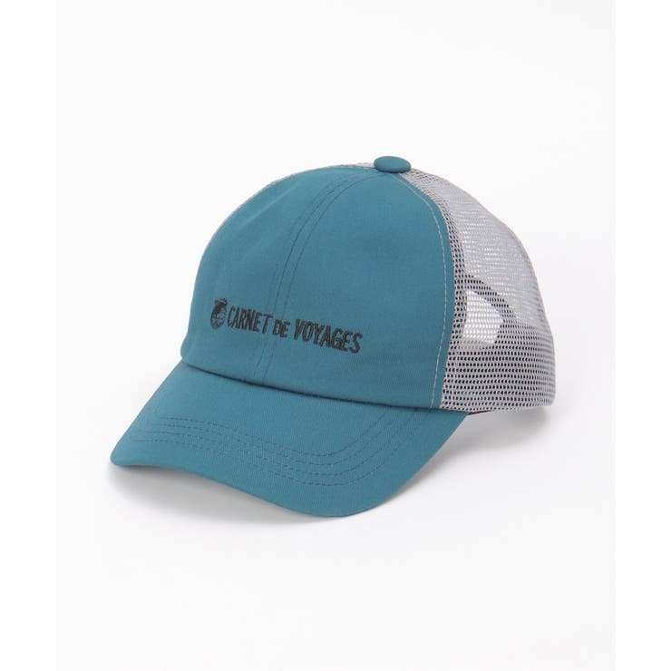 ツイルメッシュ刺繍キャップ | ikka  | 詳細画像1 