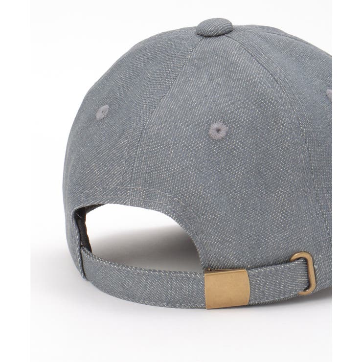 デニムライク刺繍ロゴキャップ | ikka  | 詳細画像6 