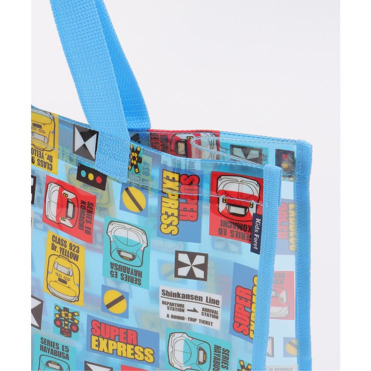 JR新幹線総柄プールバッグ | ikka  | 詳細画像6 