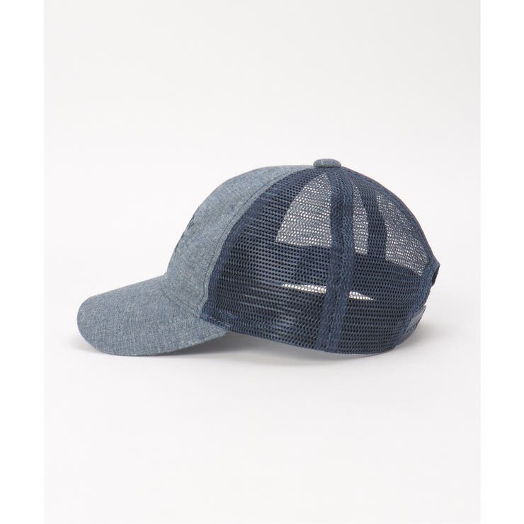 リネンライク刺繍ロゴメッシュキャップ | ikka  | 詳細画像19 