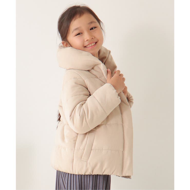 【親子コーデ】細コール中綿ジャケット（120~160cm） | ikka  | 詳細画像3 