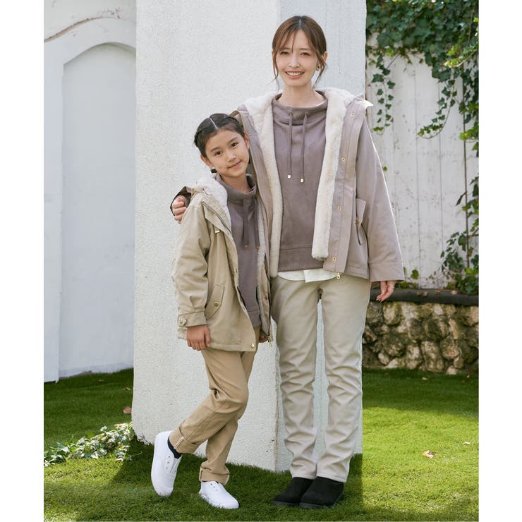 【親子コーデ】総裏ファーマンパジャケット（110~160cm） | ikka  | 詳細画像11 