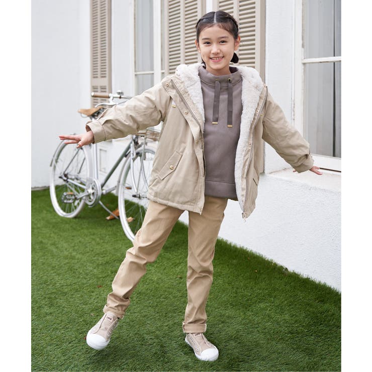【親子コーデ】総裏ファーマンパジャケット（110~160cm） | ikka  | 詳細画像2 