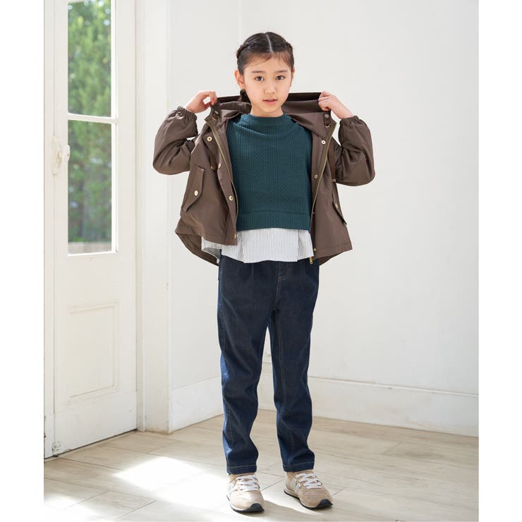 【親子コーデ】ピケ比翼フレアマンパジャケット（110~160cm） | ikka  | 詳細画像8 